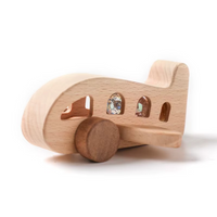 Thumbnail for Woods™ - Promote Creativity & Motor Skills - Wooden Montessori Airplane Toy