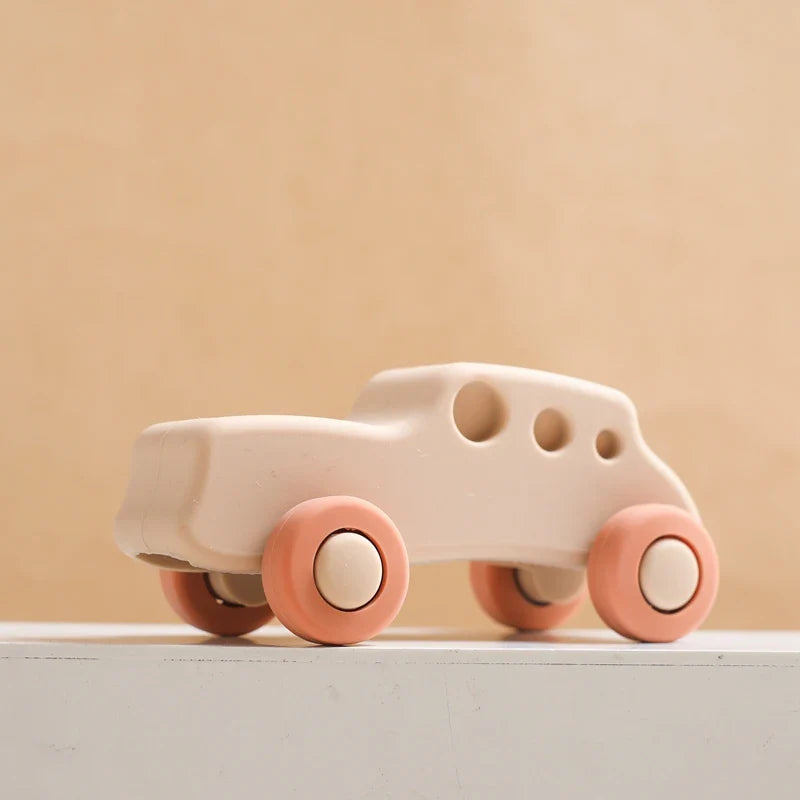 Mini Motion™ – Rolling & Biting - Silicone Vehicle Toys