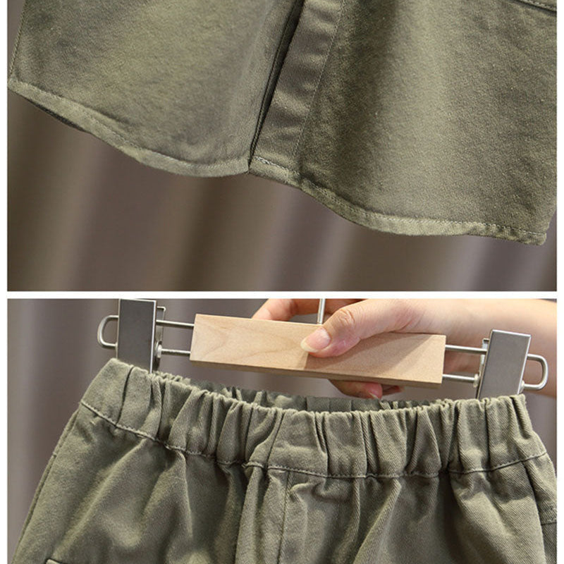 LittleExplorer – Comfortable & Cool – Children's Pants & Shirt Set