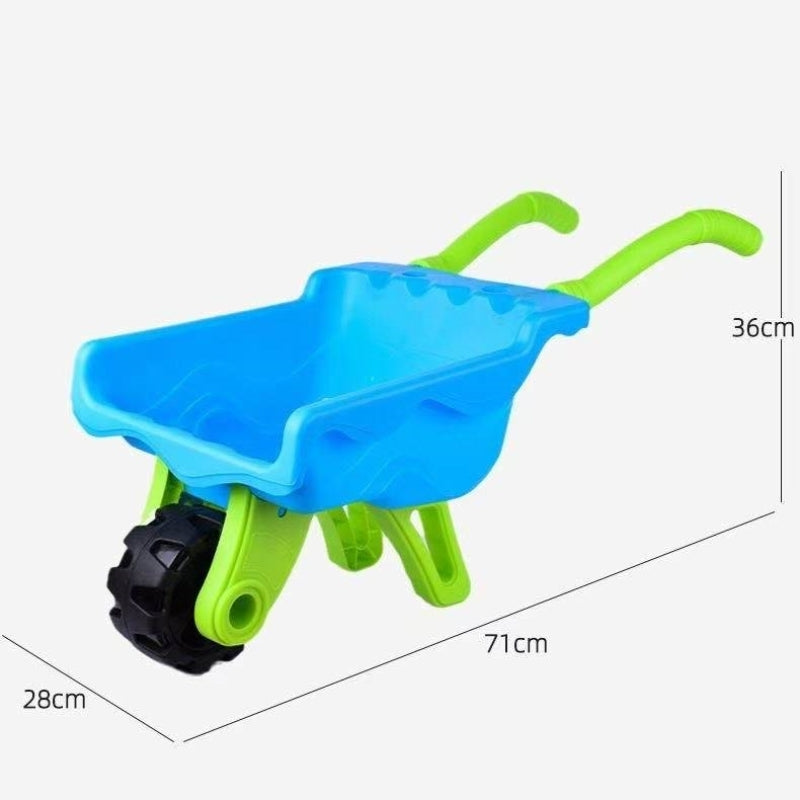 BeachFun – Discovery & Fun - Sand & Beach Wheelbarrow Set