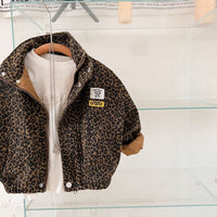 Thumbnail for Mini Fashion – Cool & Comfortable – Leopard Print Jacket