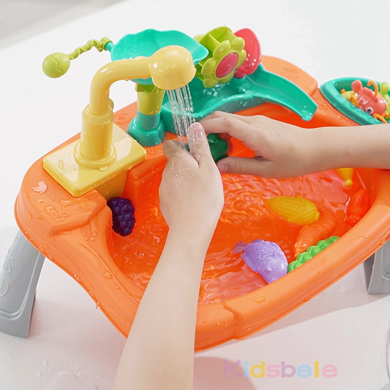 SinkPlay – Imagination & Development – 2-in-1 Play Sink & Fishing Game