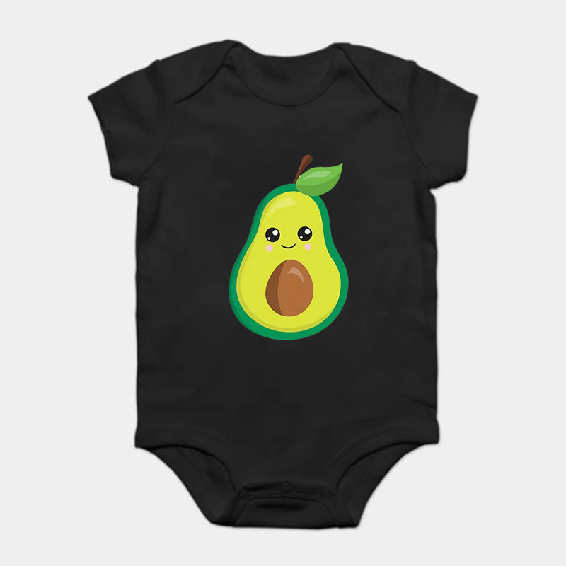 Mini Fashion™ - Matching With The Family - Avocado T-shirt Black