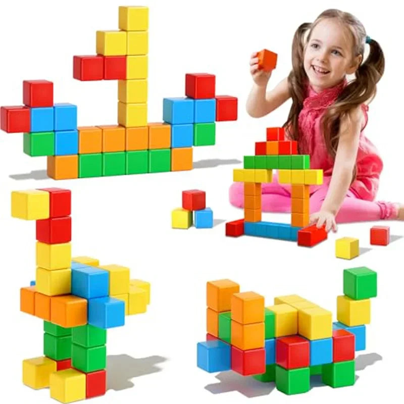 Magnet Toys – Learning & Building – Magnetic Building Blocks