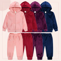 Thumbnail for Kids Tales – Warm & Comfortable – Velvet Tracksuit for Kids