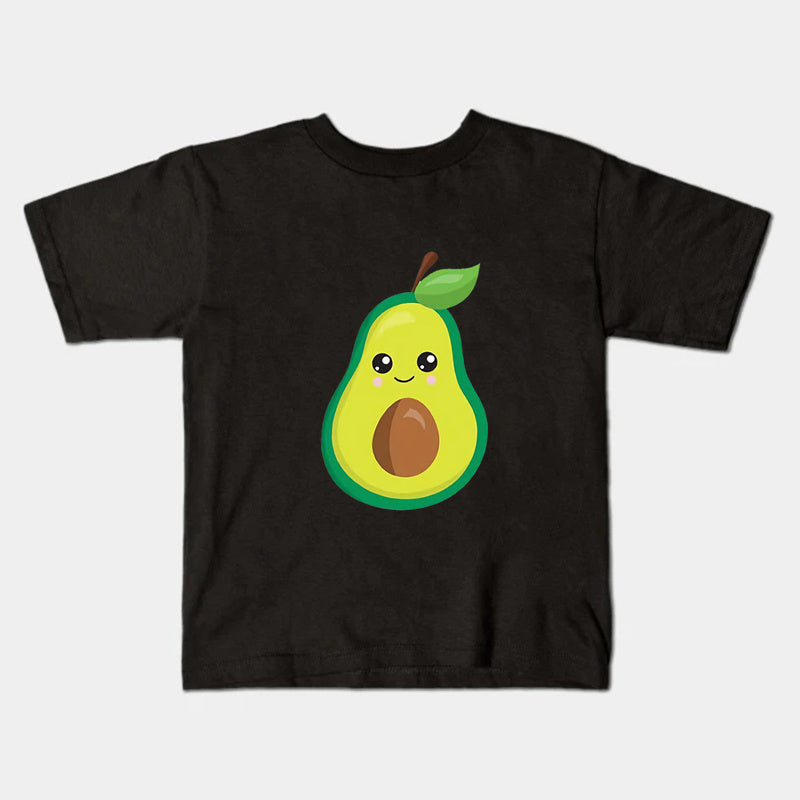 Mini Fashion™ - Matching With The Family - Avocado T-shirt Black