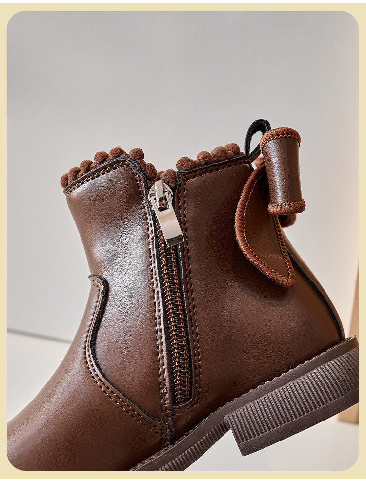 Mini Fashion – Comfort & Style - Leather Ankle Boots