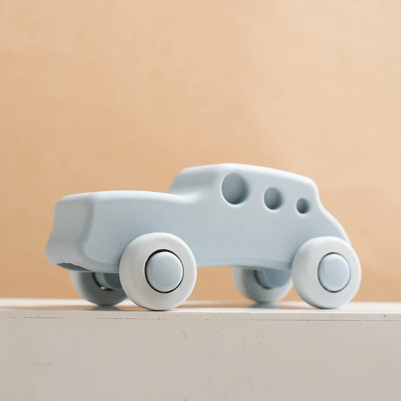 Mini Motion™ – Rolling & Biting - Silicone Vehicle Toys