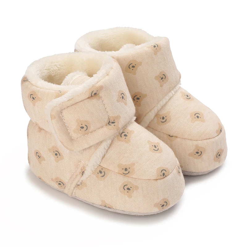 TinyBoots – Cozy & Comfortable – Plush Baby Shoes for Winter
