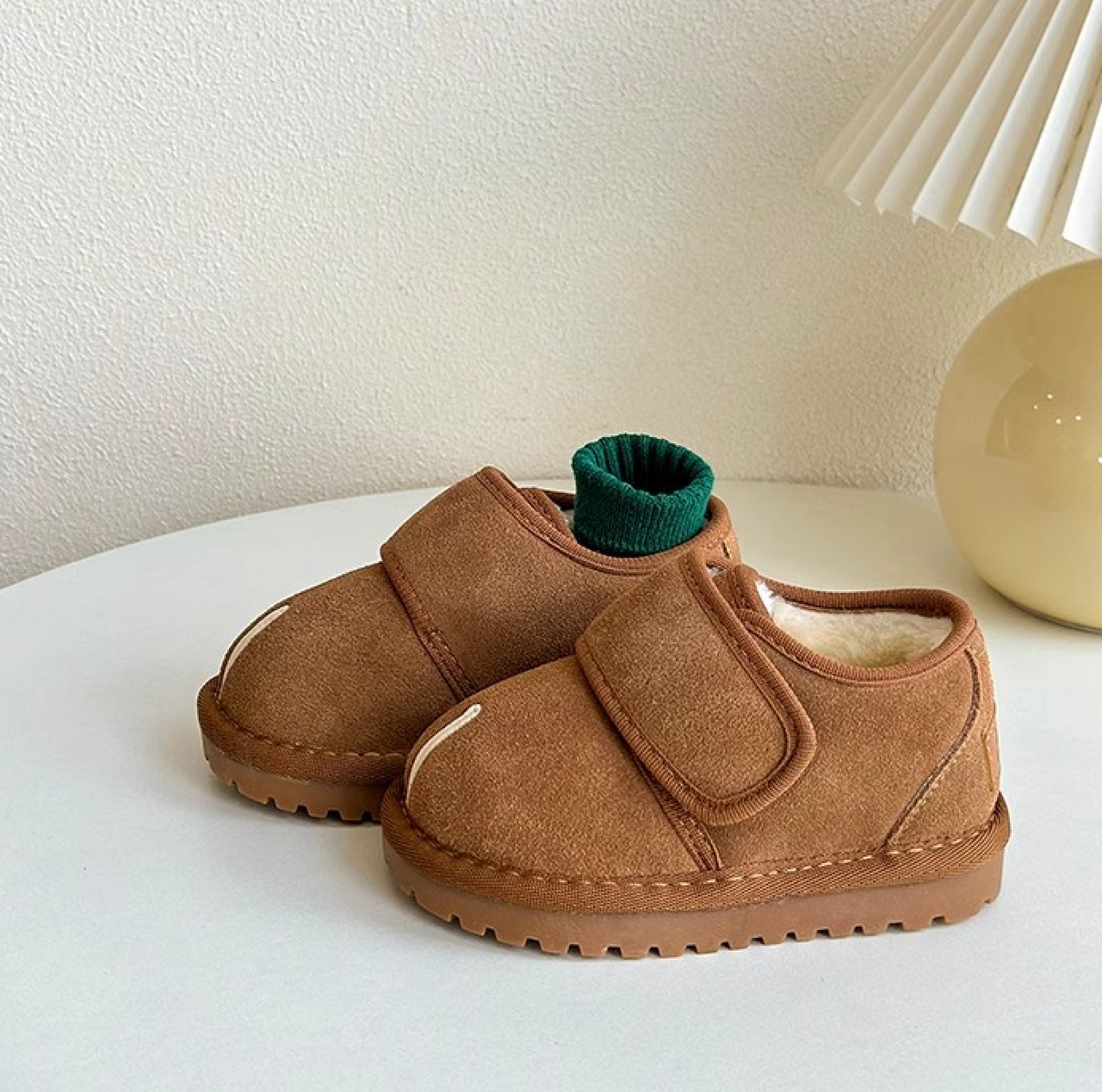 CozyStep Kids – Warm & Independent - Djamena Velcro Shoes