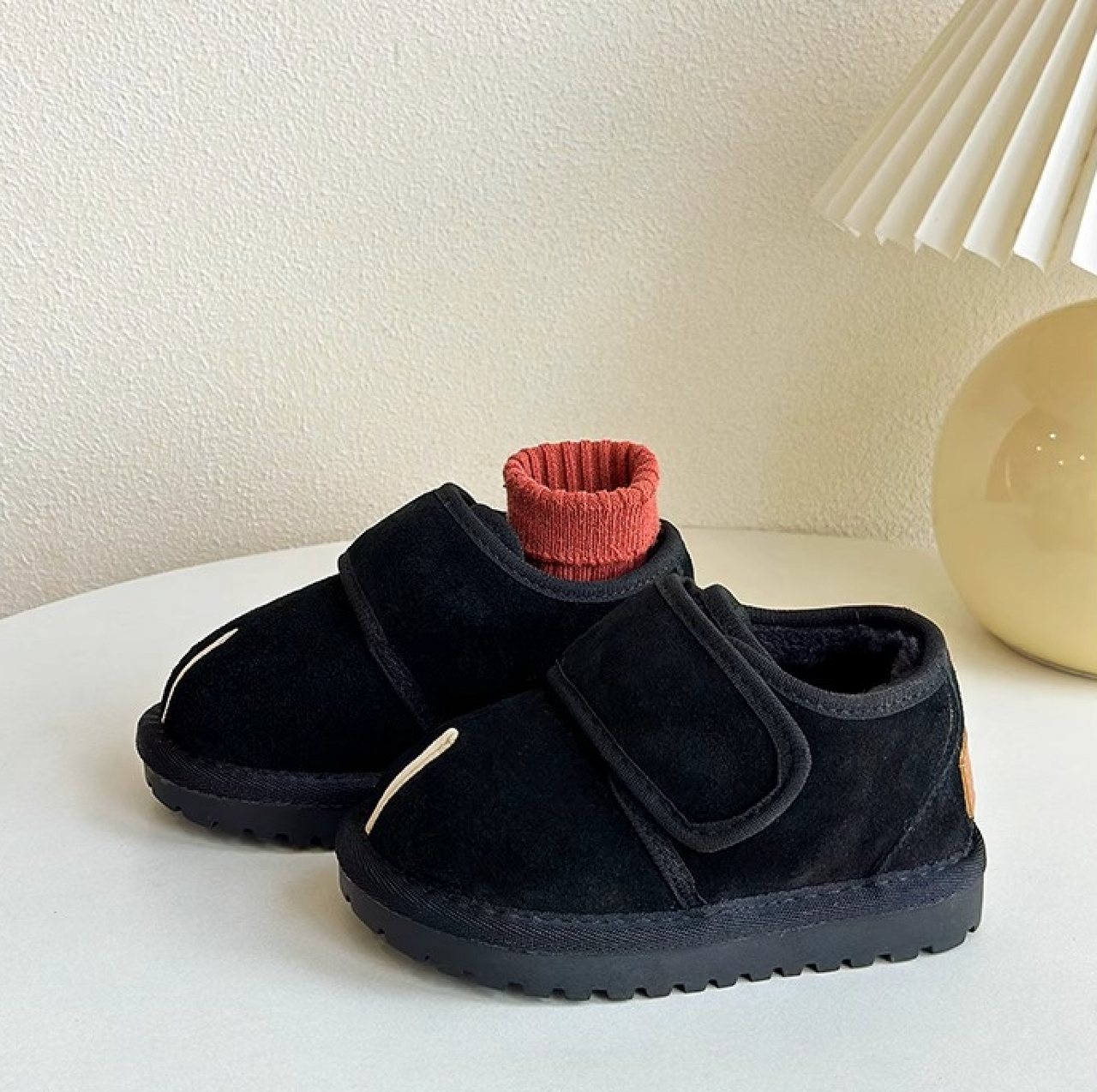 CozyStep Kids – Warm & Independent - Djamena Velcro Shoes