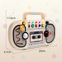 Thumbnail for Wooden Busy Board – Motor Skills & Interactive – Music Activity Board