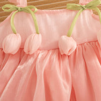 Thumbnail for Tulip Mesh Dress – Elegant & Comfort – Children's Dress