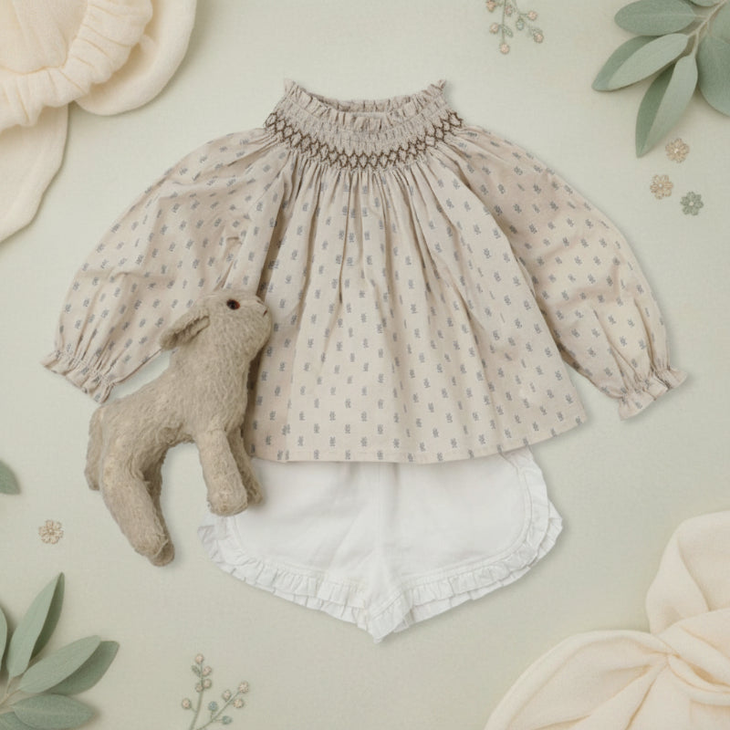 Cotton Shirt & Shorts – Lightweight & Comfortable – Children's Summer Outfit