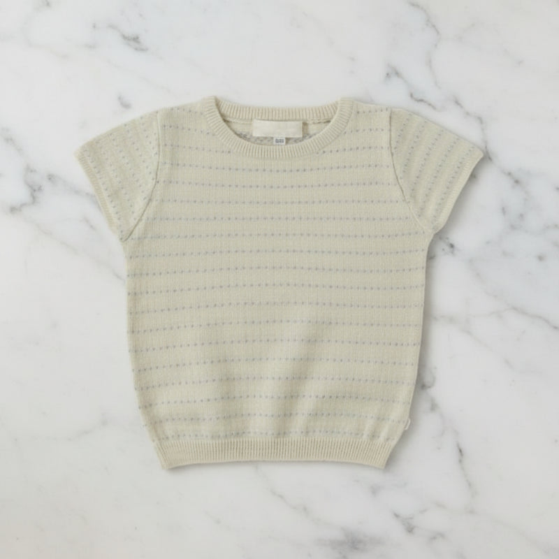 Bella Knit Top & Skirt – Light & Airy – Knitted Children's Summer Set