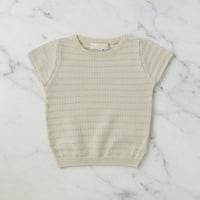 Thumbnail for Bella Knit Top & Skirt – Light & Airy – Knitted Children's Summer Set