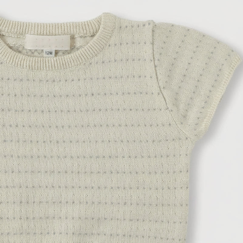 Bella Knit Top & Skirt – Light & Airy – Knitted Children's Summer Set