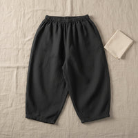 Thumbnail for Plaid Cotton Pants – Lightweight & Breathable – Casual balloon/harem-style pants