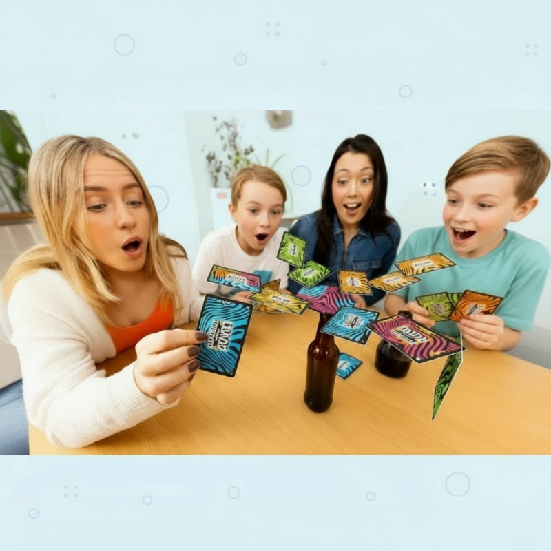 FloatCards – Unique & Interactive – Card Game with Balance Challenge