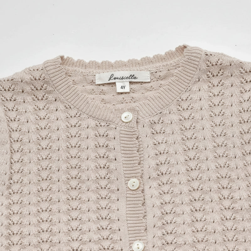 Buttoned Cardigan – Soft & comfortable – Knitted Children's Cardigan