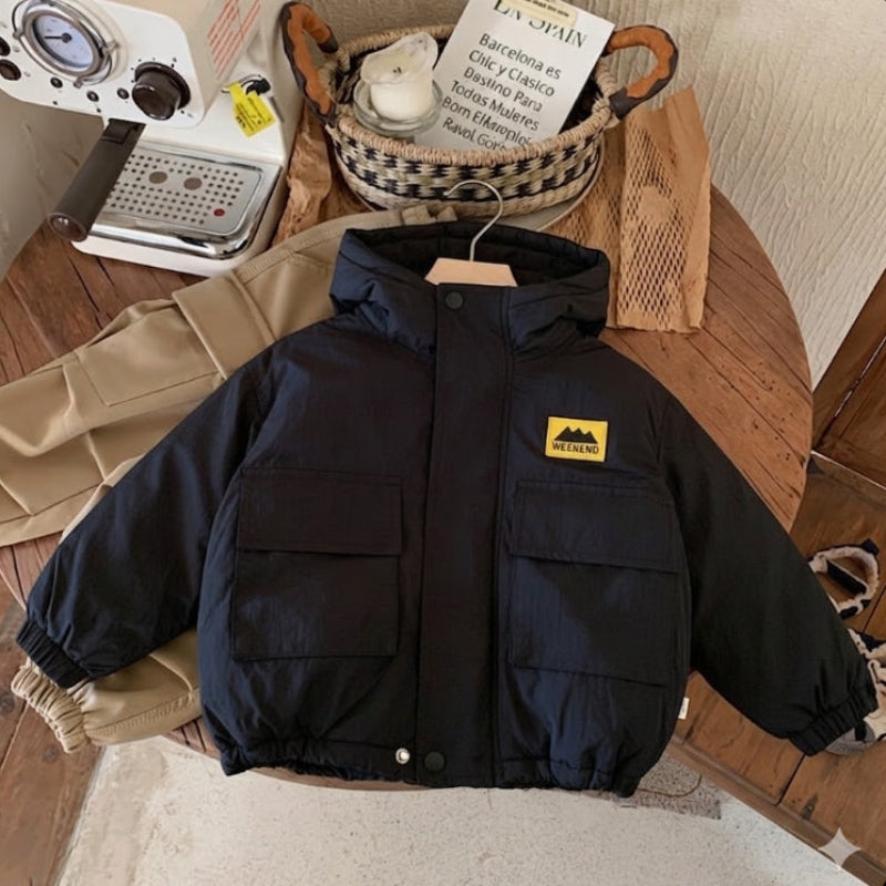 LiloWear – Windproof & Water-repellent – Children's Windbreaker with Hood