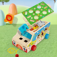 Thumbnail for Montessori Animal Matching Toy – Educational & Interactive – Puzzle Play Car