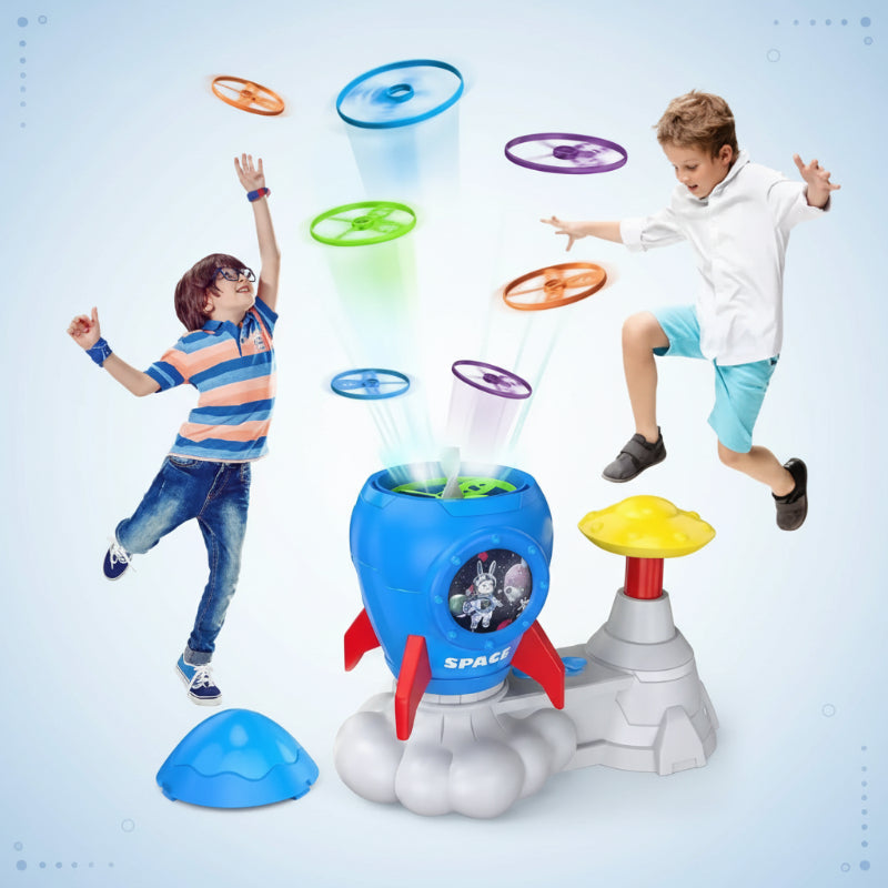 Butterfly Rocket Launcher Game – Active & Playful – Flying Disc Rocket