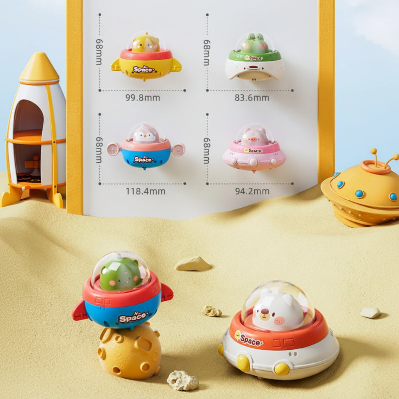 Push and Go UFO Toy – Motor Skills & Play – UFO Toys