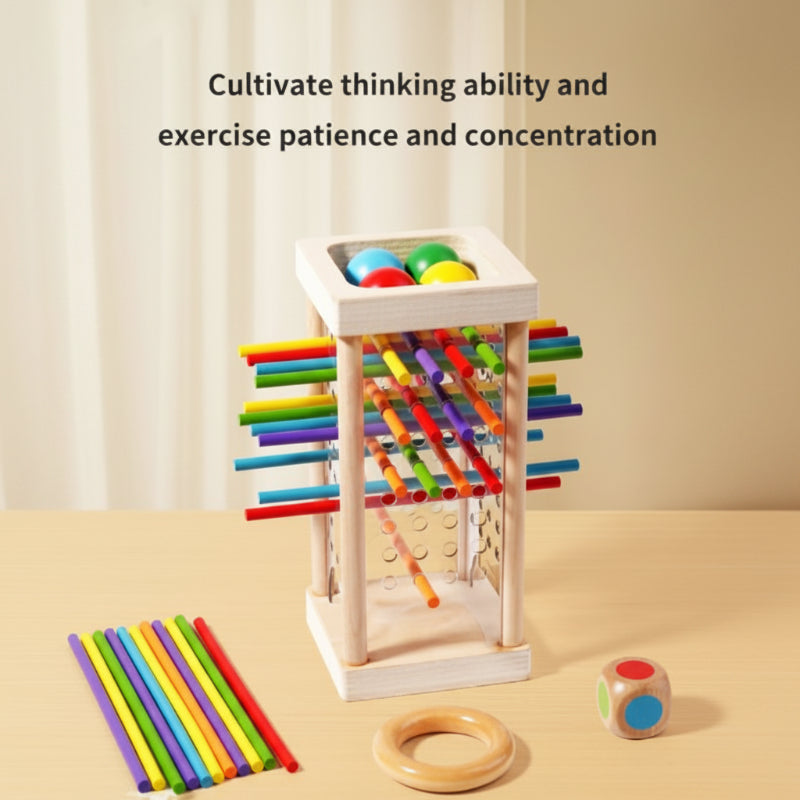 Wooden Stick Battle Game – Thinking & Interactive – Strategy Board Game