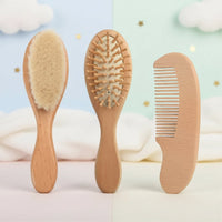 Thumbnail for Personalized Hairbrush – Soft & Unique – Personalized Baby Hairbrush Set
