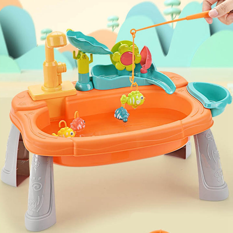 SinkPlay – Imagination & Development – 2-in-1 Play Sink & Fishing Game