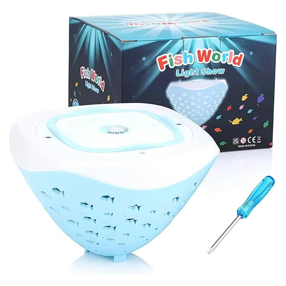 Aqua Party Light™ – Swim Party in Bath - Fish Light Projection