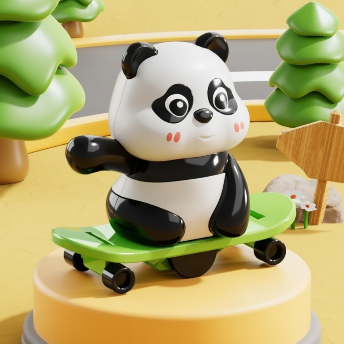 PandaPlay – Fun & Active – Wind-Up Panda Toy