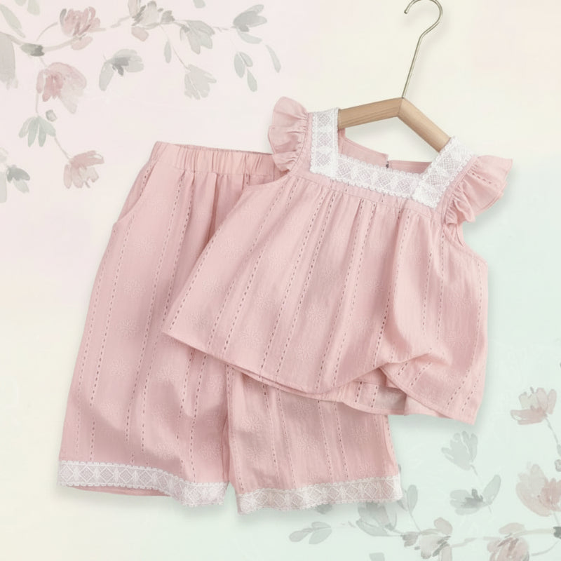 Sleeveless Tops & Pants – Soft & Stylish – Children's Summer Outfit