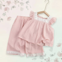 Thumbnail for Sleeveless Tops & Pants – Soft & Stylish – Children's Summer Outfit