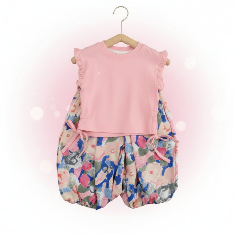 Sleeveless Tops & Pants – Soft & Stylish – Children's Summer Outfit