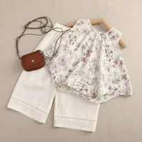 Thumbnail for Sleeveless Tops & Pants – Soft & Stylish – Children's Summer Outfit
