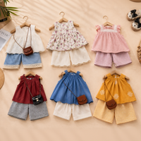 Thumbnail for Sleeveless Tops & Pants – Soft & Stylish – Children's Summer Outfit