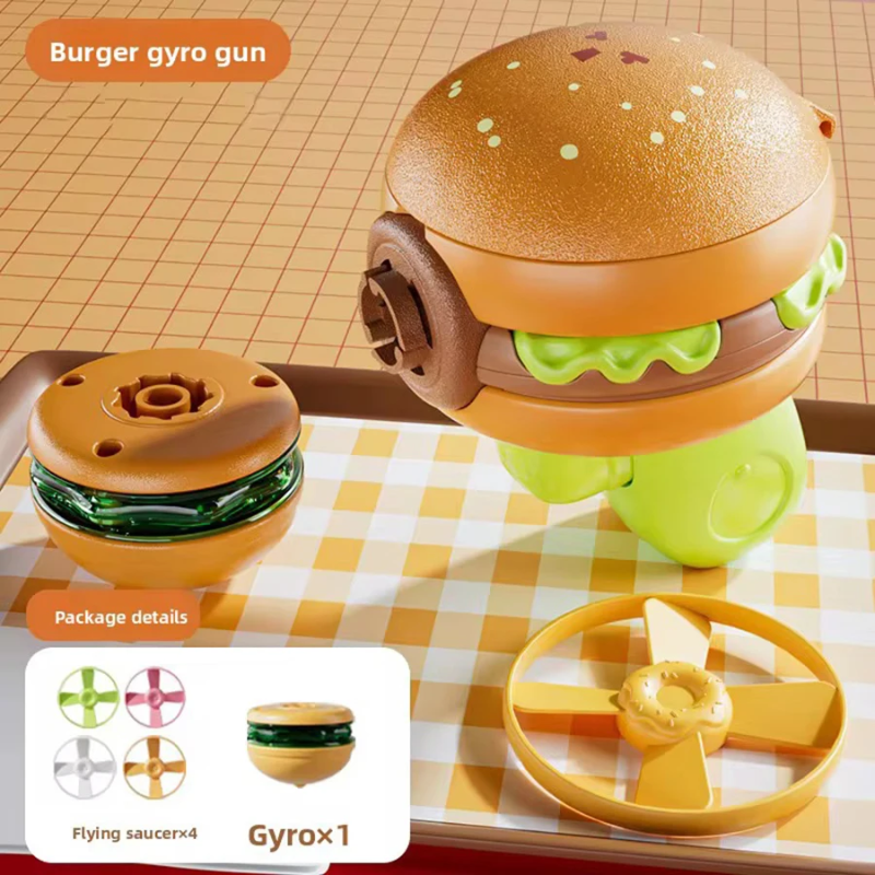 Flying Disk Toy – Creative & Active – Gyro Gun