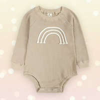 Thumbnail for SnuggleHue – Soft & Comfortable – Rainbow Baby Onesie
