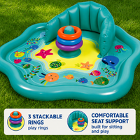 Thumbnail for SplashPlay – Safe & Fun – Baby Pool with Sunshade