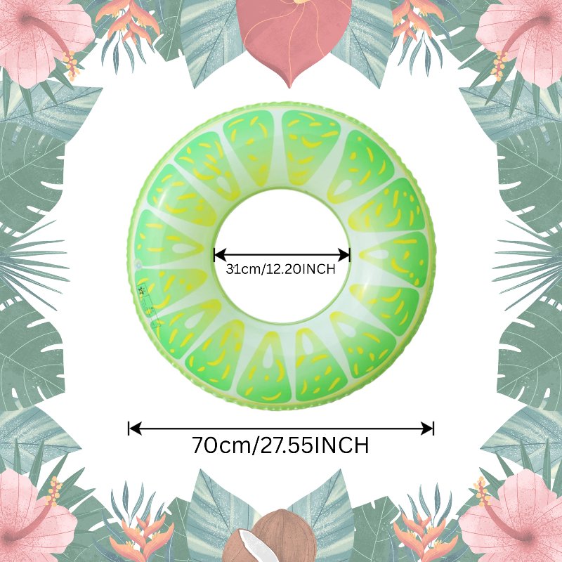 SunSplash – Tropical & Comfortable – Tropical Fruit Swim Ring