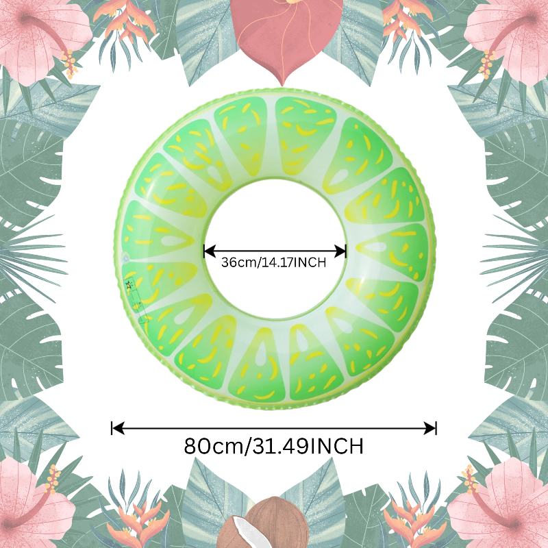 SunSplash – Tropical & Comfortable – Tropical Fruit Swim Ring