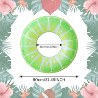 Thumbnail for SunSplash – Tropical & Comfortable – Tropical Fruit Swim Ring