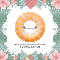 Thumbnail for SunSplash – Tropical & Comfortable – Tropical Fruit Swim Ring
