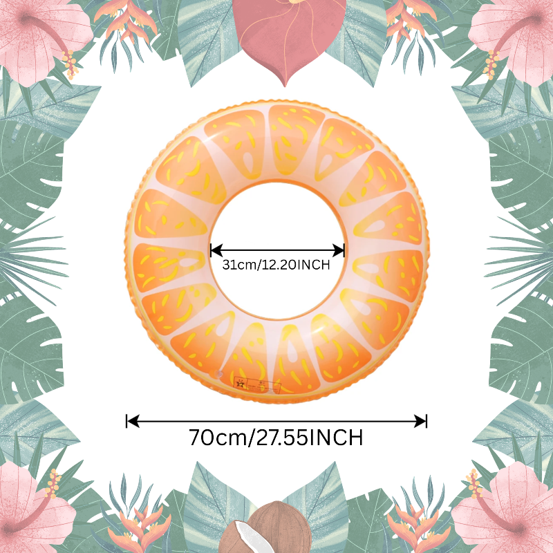 SunSplash – Tropical & Comfortable – Tropical Fruit Swim Ring