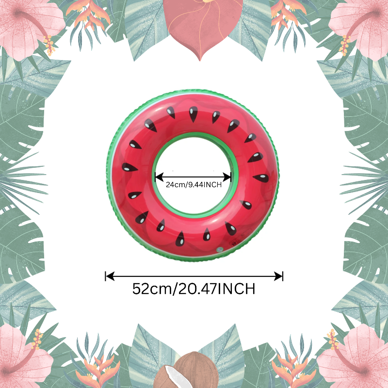 SunSplash – Tropical & Comfortable – Tropical Fruit Swim Ring