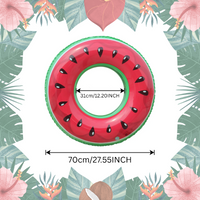 Thumbnail for SunSplash – Tropical & Comfortable – Tropical Fruit Swim Ring