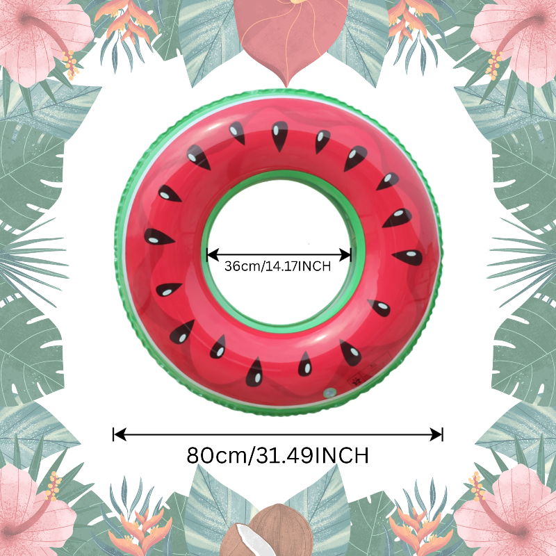 SunSplash – Tropical & Comfortable – Tropical Fruit Swim Ring