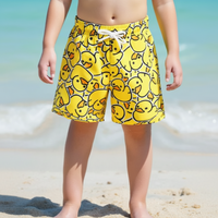 Thumbnail for SunnySplash – Lightweight & Comfortable – Boys' Swim Trunks